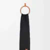 Sjaal van mohair en wol