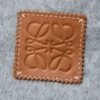 Sjaal van mohair en wol