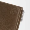 Slanke, compacte portemonnee van hertenleer