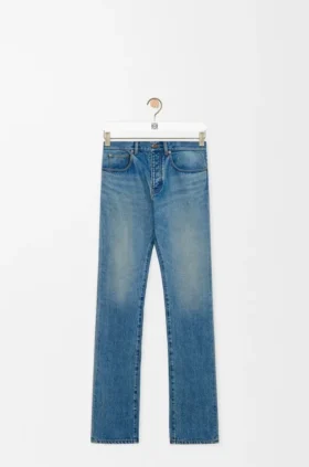 Slanke jeans van denim