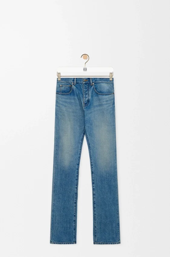 Slanke jeans van denim Slanke jeans van denim