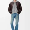 Slanke jeans van denim Slanke jeans van denim
