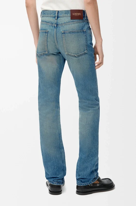 Slanke jeans van denim Slanke jeans van denim