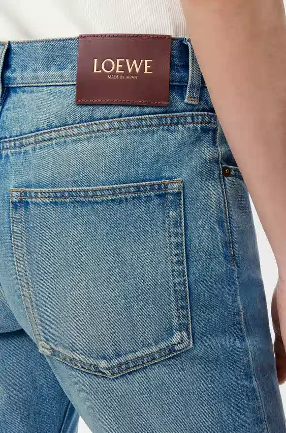 Slanke jeans van denim Slanke jeans van denim