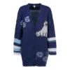 SS21 Groot veelkleurig vest marineblauw S359330Xbr-5095