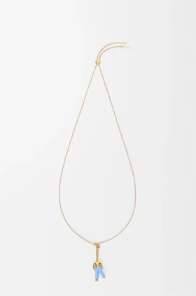 Staande Acrobat-ketting van sterlingzilver en email Staande Acrobat-ketting van sterlingzilver en email