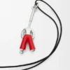 Staande Acrobat-ketting van sterlingzilver en email Staande Acrobat-ketting van sterlingzilver en email