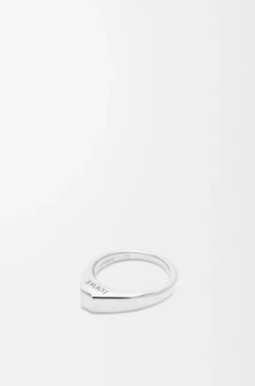 Stirrup-ring van sterlingzilver