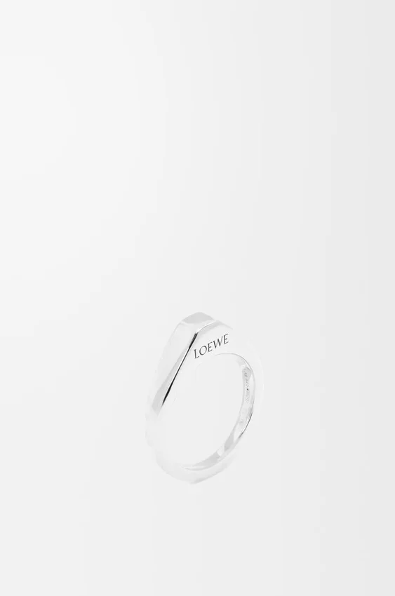 Stirrup-ring van sterlingzilver Stirrup-ring van sterlingzilver