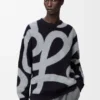 Sweatshirt van wol en katoen Sweatshirt van wol en katoen