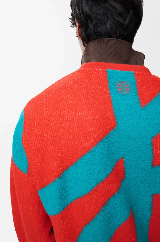 Sweatshirt van wol en katoen Sweatshirt van wol en katoen