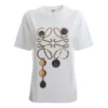 T-shirt met alfabetprint, korte mouwen, wit S359333Xbp