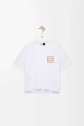 T-shirt met boxy pasvorm van katoen T-shirt met boxy pasvorm van katoen