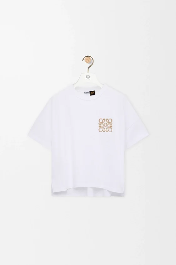 T-shirt met boxy pasvorm van katoen T-shirt met boxy pasvorm van katoen