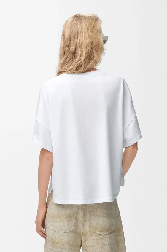 T-shirt met boxy pasvorm van katoen T-shirt met boxy pasvorm van katoen