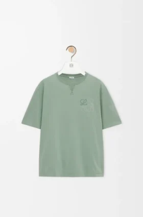 T-shirt met losse pasvorm van katoen