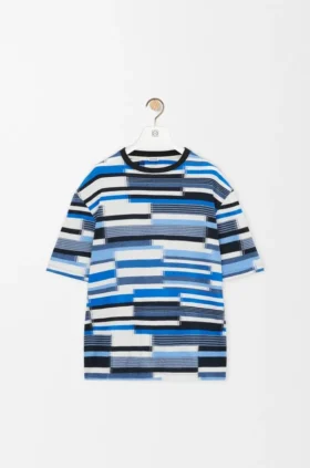 T-shirt met losse pasvorm van katoen