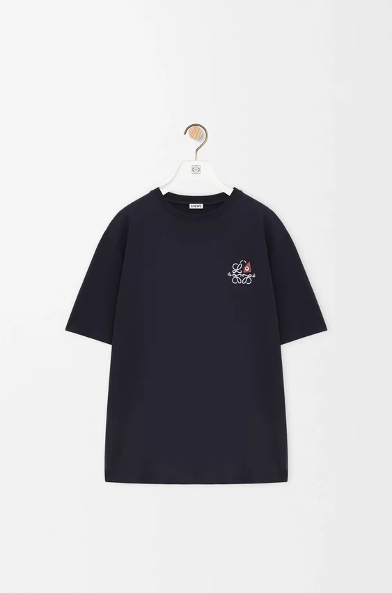 T-shirt met losse pasvorm van katoen T-shirt met losse pasvorm van katoen