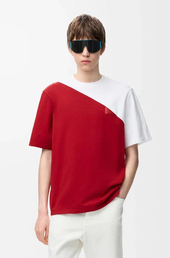 T-shirt met losse pasvorm van katoen T-shirt met losse pasvorm van katoen