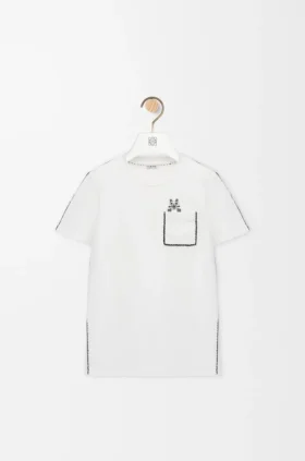 T-shirt met normale pasvorm van katoen