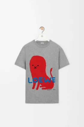 T-shirt met normale pasvorm van katoen