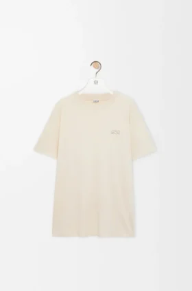 T-shirt met normale pasvorm van katoen