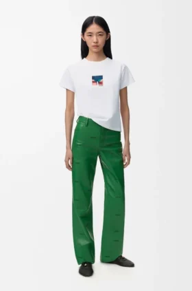 T-shirt met normale pasvorm van katoen