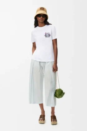 T-shirt met normale pasvorm van katoen