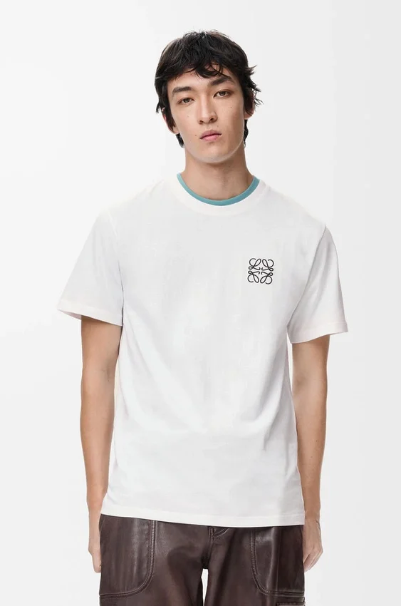 T-shirt met normale pasvorm van katoen T-shirt met normale pasvorm van katoen