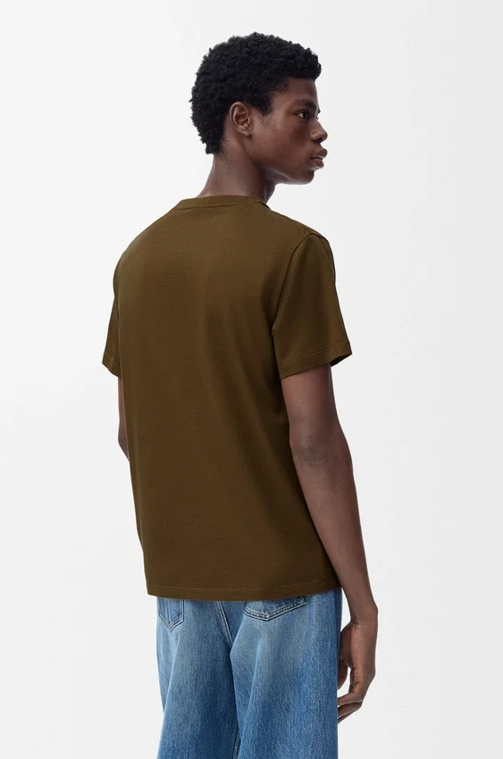 T-shirt met normale pasvorm van katoen T-shirt met normale pasvorm van katoen
