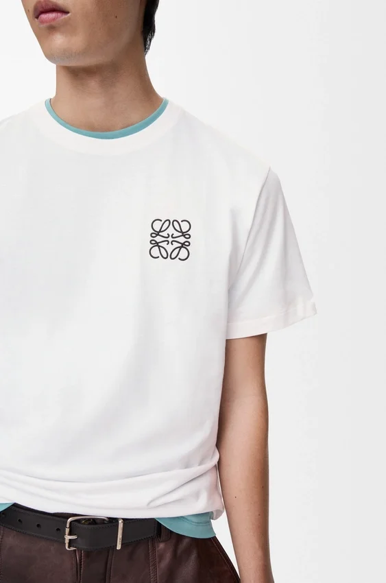 T-shirt met normale pasvorm van katoen T-shirt met normale pasvorm van katoen