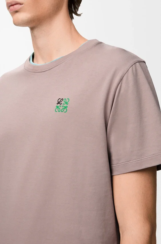 T-shirt met normale pasvorm van katoen T-shirt met normale pasvorm van katoen