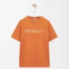 T-shirt met normale pasvorm van katoenmix T-shirt met normale pasvorm van katoenmix