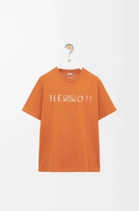 T-shirt met normale pasvorm van katoenmix
