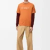 T-shirt met normale pasvorm van katoenmix T-shirt met normale pasvorm van katoenmix