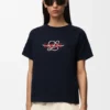 T-shirt met normale pasvorm van katoenmix T-shirt met normale pasvorm van katoenmix