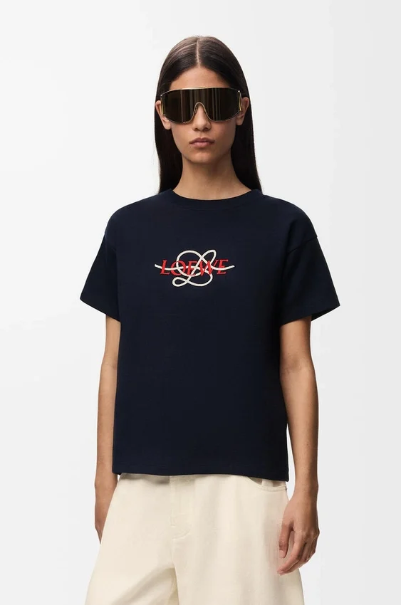 T-shirt met normale pasvorm van katoenmix T-shirt met normale pasvorm van katoenmix