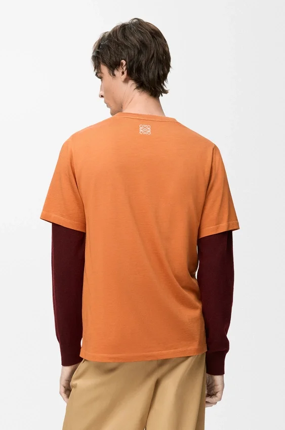 T-shirt met normale pasvorm van katoenmix T-shirt met normale pasvorm van katoenmix
