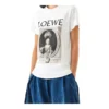 T-shirt met print, ronde hals en korte mouwen, wit S6109660Pc-2103