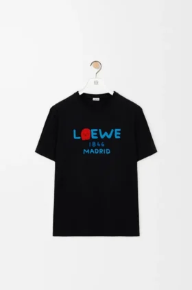 T-shirt met relaxte pasvorm van katoen