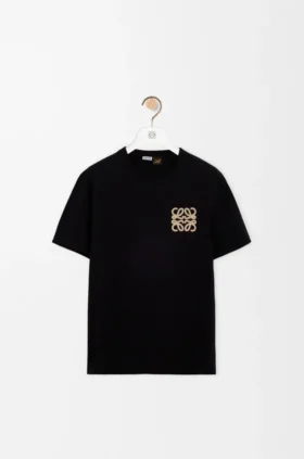 T-shirt met relaxte pasvorm van katoen