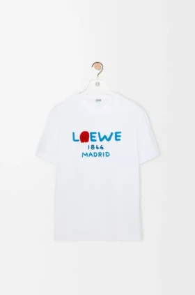 T-shirt met relaxte pasvorm van katoen