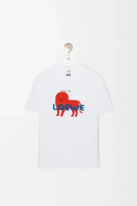 T-shirt met relaxte pasvorm van katoen