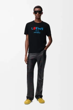 T-shirt met relaxte pasvorm van katoen