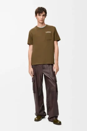 T-shirt met relaxte pasvorm van katoen