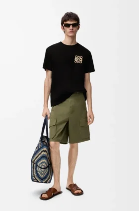 T-shirt met relaxte pasvorm van katoen
