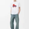T-shirt met relaxte pasvorm van katoen T-shirt met relaxte pasvorm van katoen