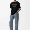 T-shirt met relaxte pasvorm van katoen T-shirt met relaxte pasvorm van katoen