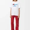 T-shirt met relaxte pasvorm van katoen T-shirt met relaxte pasvorm van katoen