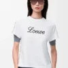 T-shirt met relaxte pasvorm van katoen T-shirt met relaxte pasvorm van katoen